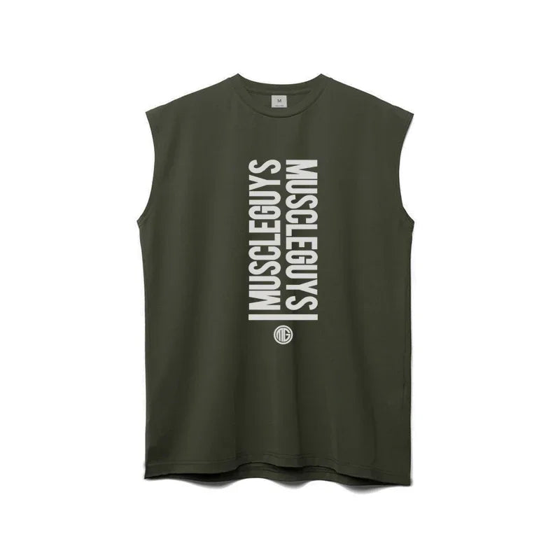 Muscleguys Mesh Gym Clothing Men Workout Tank Top Bodybuilding Vest Fitness Sleeveless Shirt Mens Sports Basketball Jerseys