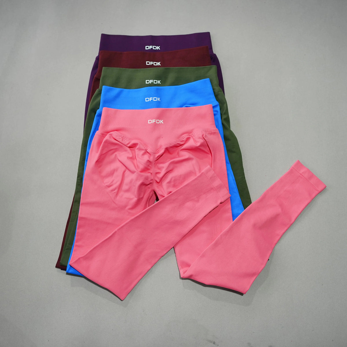 DFDK 26 New Women Seamless High Waist Yoga Leggings Butt Lifting Compression Tummy Control Gym Running Workout Slim Sports Pants