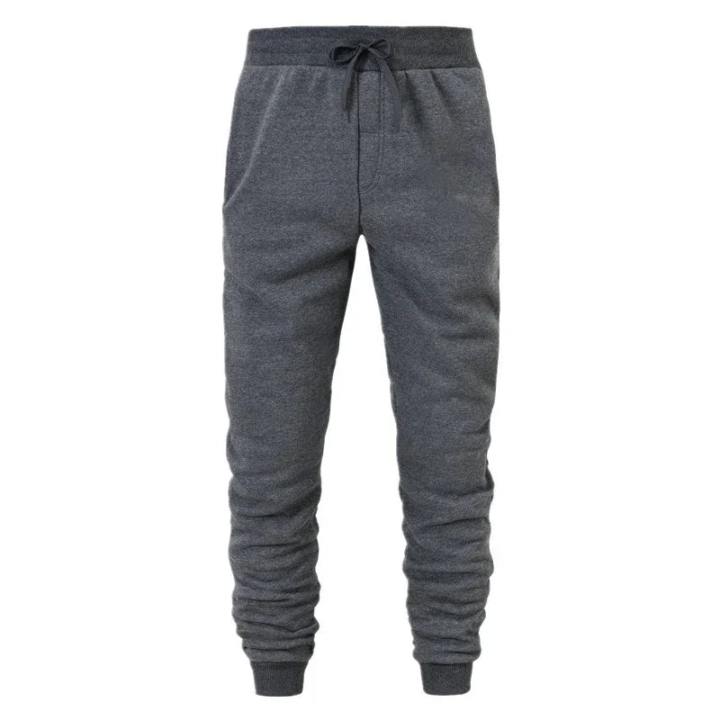 Mens Gym - Ready Jogging Pants Solid Color Sweatpants Ideal for Autumn and Winter Workouts