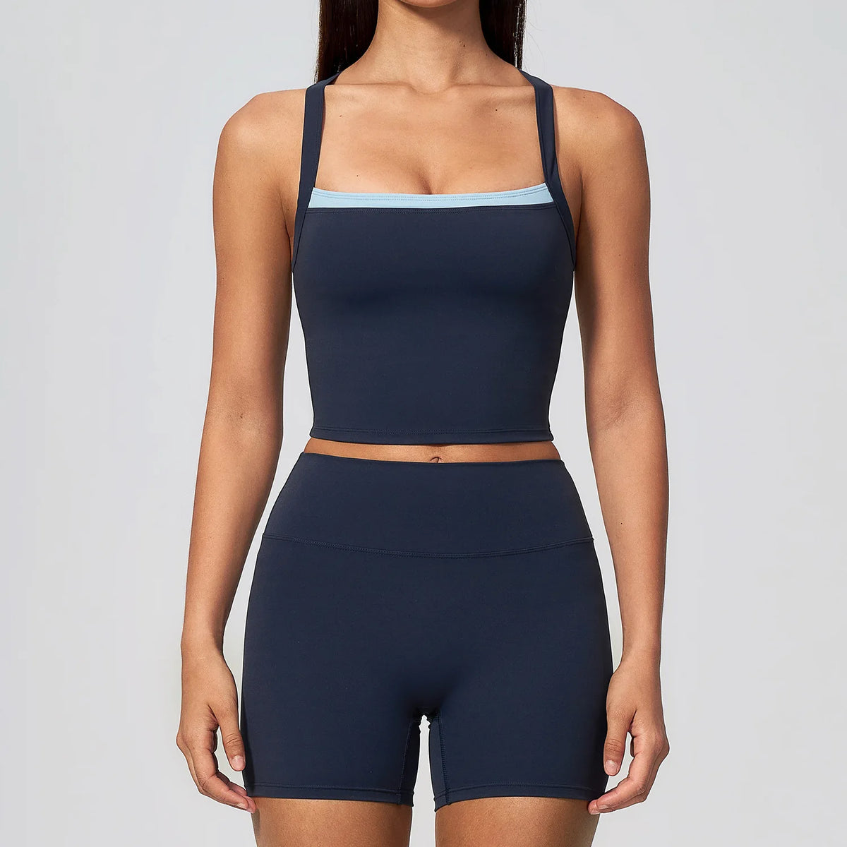 Yoga Set Women Tracksuit 2 Piece Gym Clothing Sportswear Running Tank Top Fitness Leggings Workout Outfits  Athletic Wear Suit