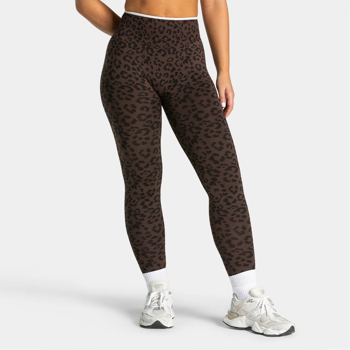 Women's Leopard Print Yoga Top & Bottoms Separate: Racerback Sports Bra, High Waisted Leggings, Shorts | Breathable Stretchy Gym