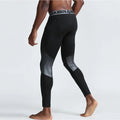 Men's Training Gym Basketball Compression Pants High Elastic Quick Dry Leggings Workout Base Layer