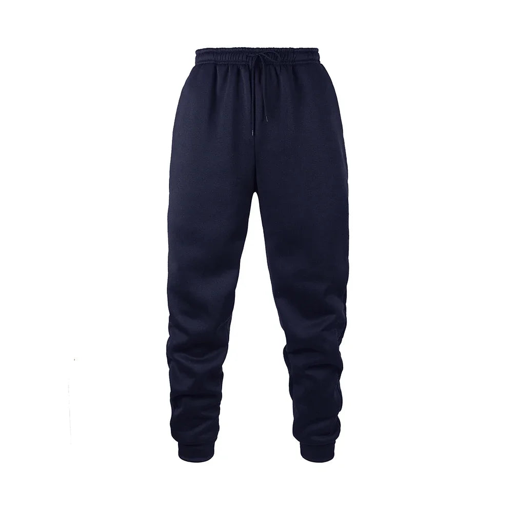 Mens Gym - Ready Jogging Pants Solid Color Sweatpants Ideal for Autumn and Winter Workouts