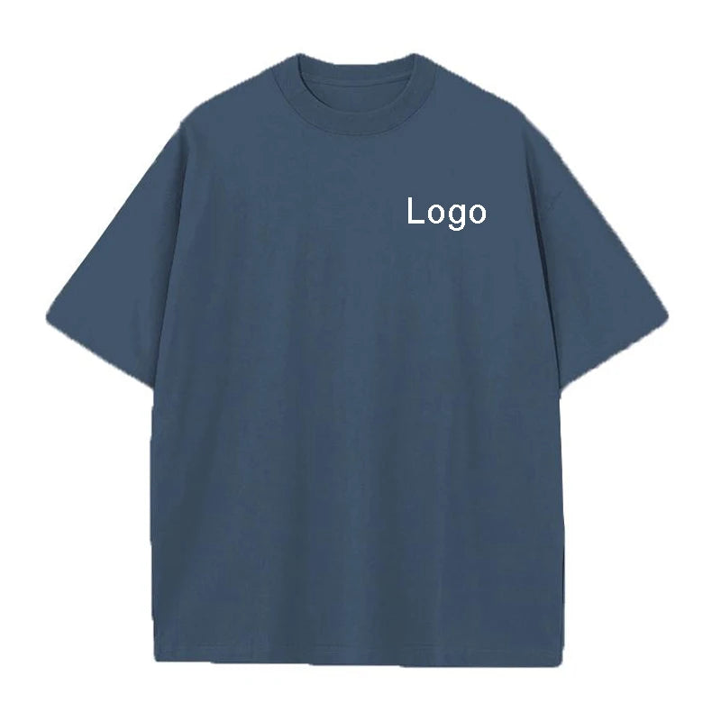 Customize Cotton Printed T-shirts Men Fashion Personality DIY Short Sleeve T Shirt Women Casual Streetwear Unisex Tee Tops S-5XL