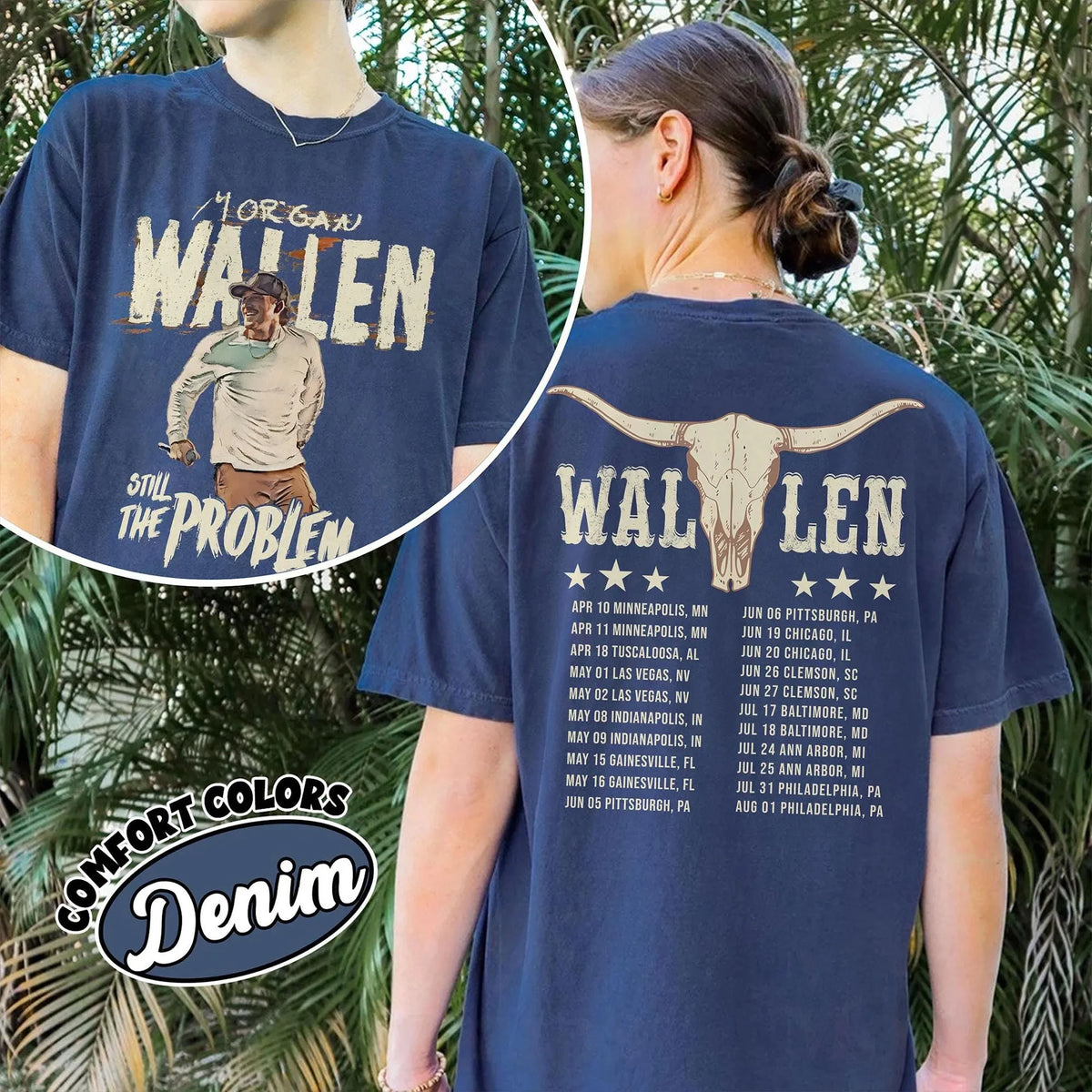 Morgan Wallen 2026 Tour T-shirt Loose  Casual Fashion Spring/Summer New Couple T-shirt  vintage clothes oversized t shirt