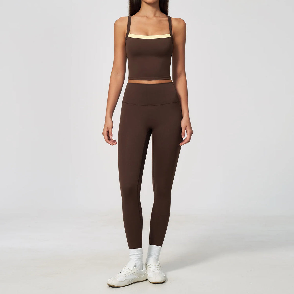 Yoga Set Women Tracksuit 2 Piece Gym Clothing Sportswear Running Tank Top Fitness Leggings Workout Outfits  Athletic Wear Suit
