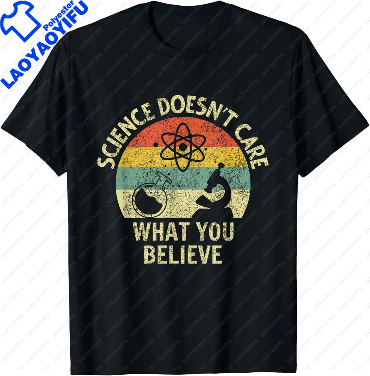 Teacher Scientific Science Doesnt Care What You Believe in T-Shirt  Y2k Clothes  T Shirt Women  Camisetas
