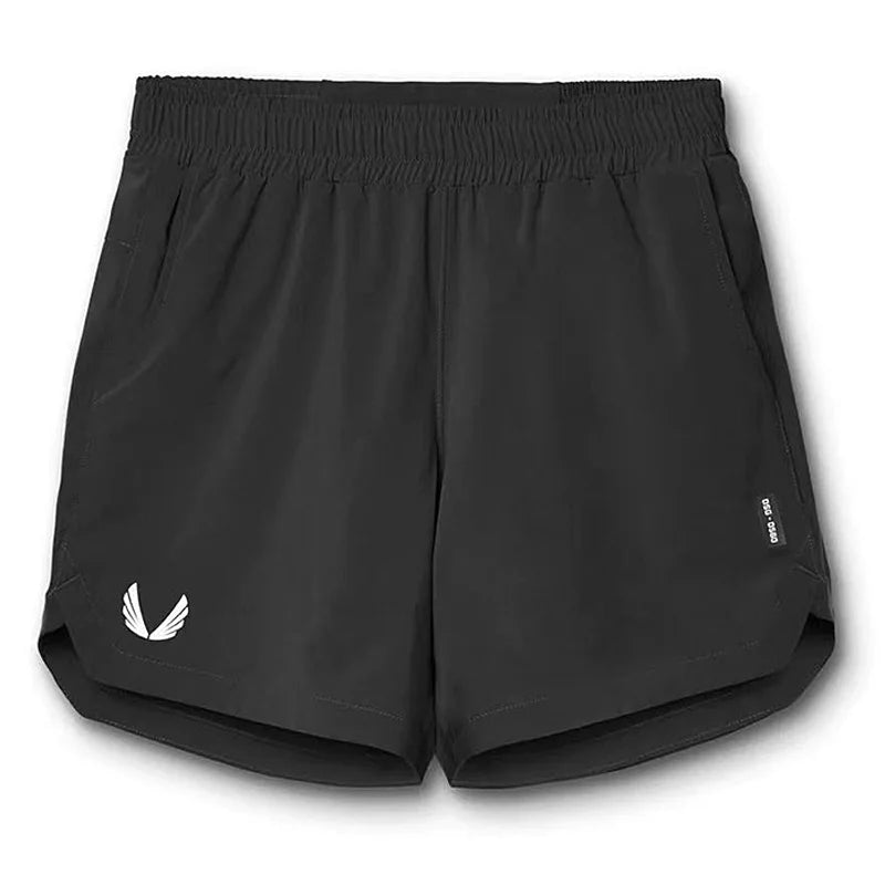 Mens Gym Training Shorts Men Sweat Sports Casual Clothing Fitness Workout Running Quick-Drying Compression Shorts Sweatpants