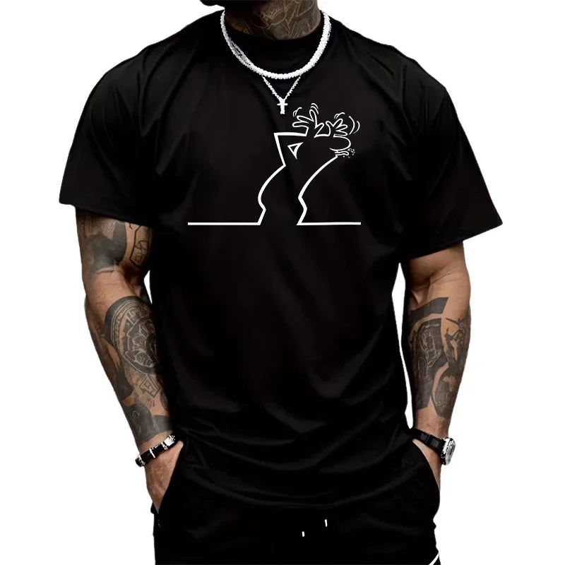 Men's Top High Quality 100% Cotton T-shirts Summer Spring Male Daily Casual Fashion Round Neck Short Sleeve Tees