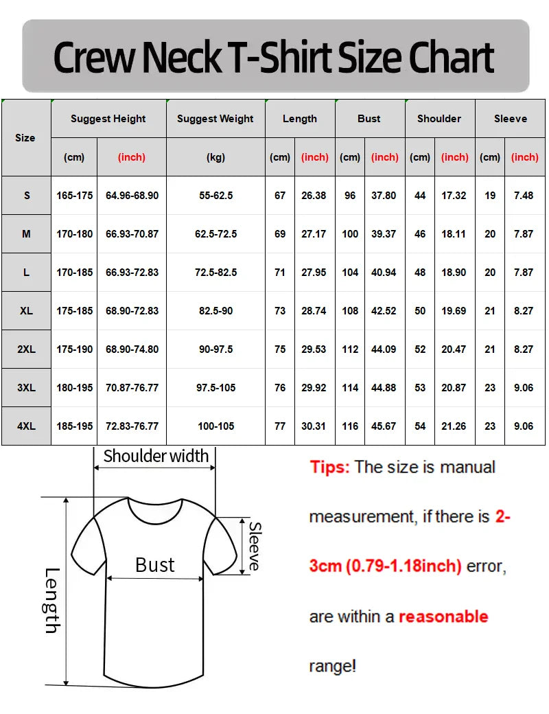 Golds Gym New Cotton Tees Mens Printed T-shirt - Suitable for Daily Workouts Fitness Cotton Slim Short Sleeve Large-sized Tee