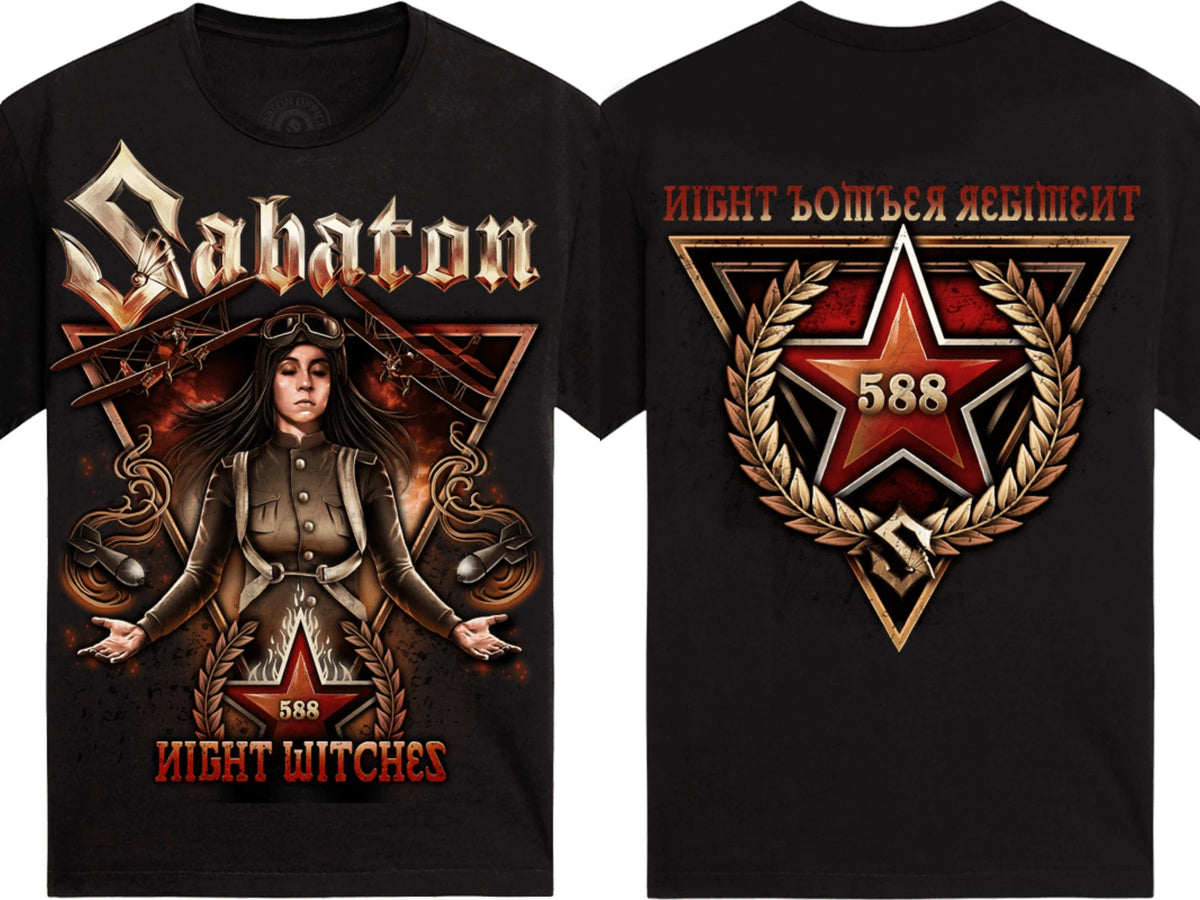 Sabaton Official Graphic T-shirt Women Men Oversized Y2k Heavy Metal Band Short Sleeve Female Male Clothing High Quality Tees