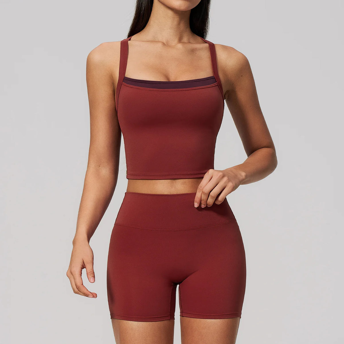Yoga Set Women Tracksuit 2 Piece Gym Clothing Sportswear Running Tank Top Fitness Leggings Workout Outfits  Athletic Wear Suit