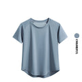 DRUR 2pcs Yoga Set Women Summer Sports Suit 2 Piece Sportswear Outfits Female Short Sleeve Fitness Tops Running Shorts Sets New
