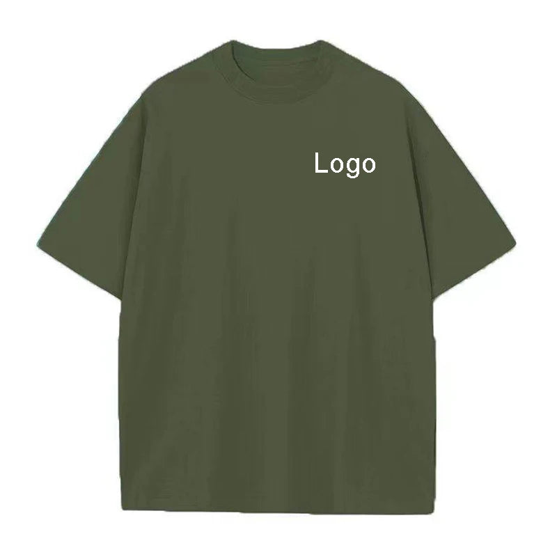 Customize Cotton Printed T-shirts Men Fashion Personality DIY Short Sleeve T Shirt Women Casual Streetwear Unisex Tee Tops S-5XL