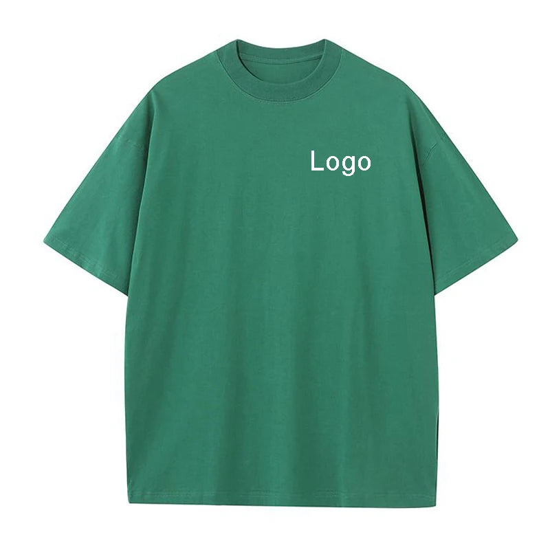 Customize Cotton Printed T-shirts Men Fashion Personality DIY Short Sleeve T Shirt Women Casual Streetwear Unisex Tee Tops S-5XL