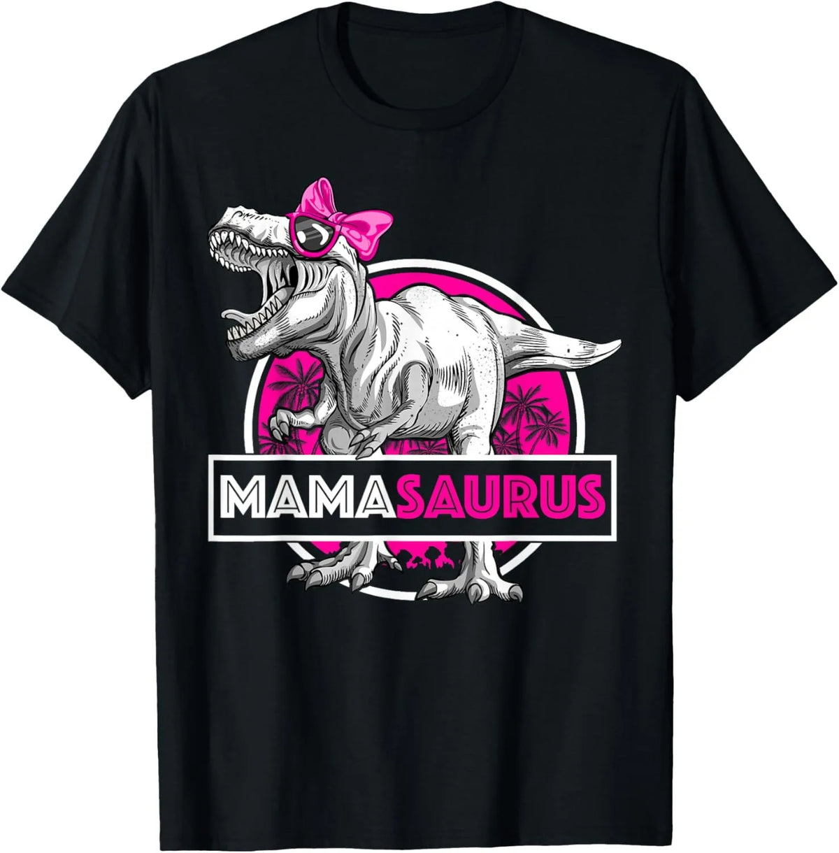 Mamasaurus T Rex Dinosaur Mama Saurus Family Matching Women T-Shirt Funny Shirt Unisex Summer Streetwear Tops Camisas