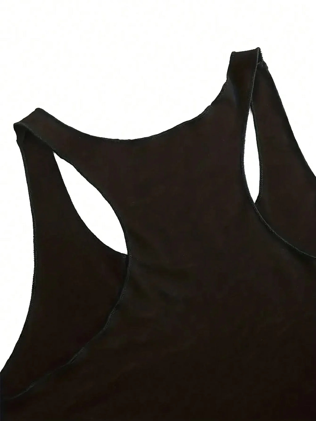 2026 Women's Summer New Casual Slogan Printed Solid Color Tank Top, Suitable for Daily Travel, Comfortable to Wear