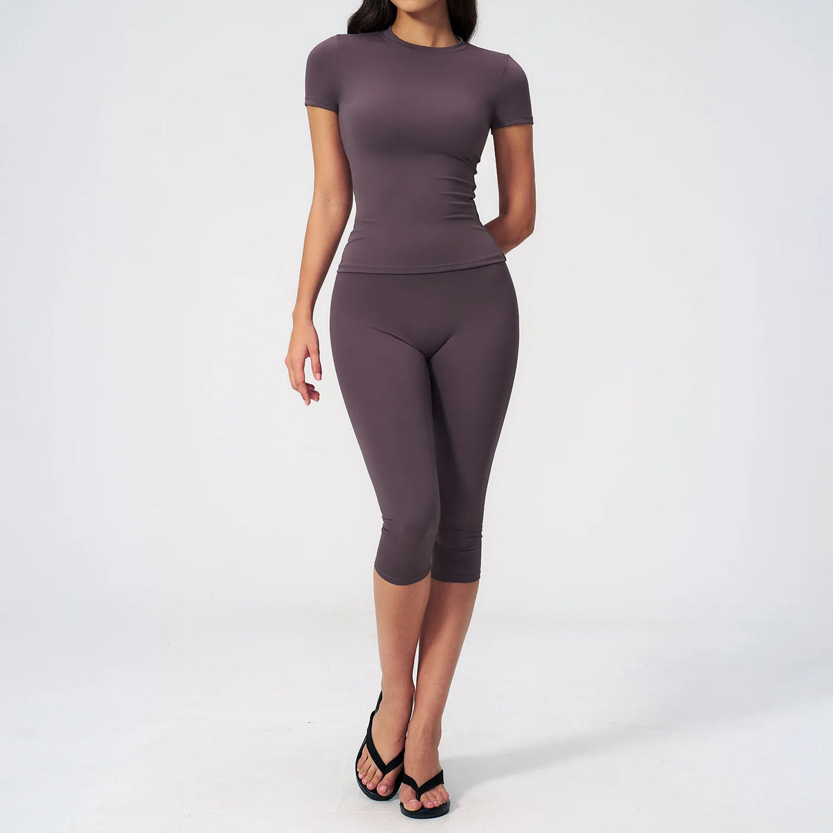Women's Fitness Set Gym Tracksuit Breathable Sports Bra Flared Trousers Suit Workout Clothing Sportswear Female Athletic Wear