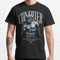 I see Small People Gym Workout Funny bodybuilding fitness weigh tlifting 100% Cotton print plus size T-shirt
