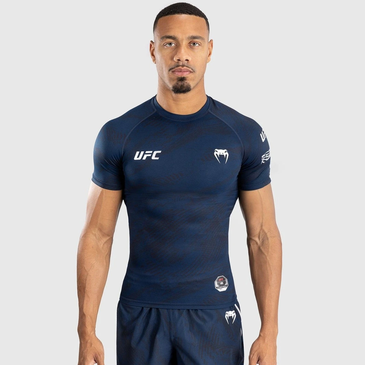 Gym Workout Shirts Men Sports Wear Casual Boxing Tops Combat Training Fitness Quick-Dry Short Sleeve Bodysuit