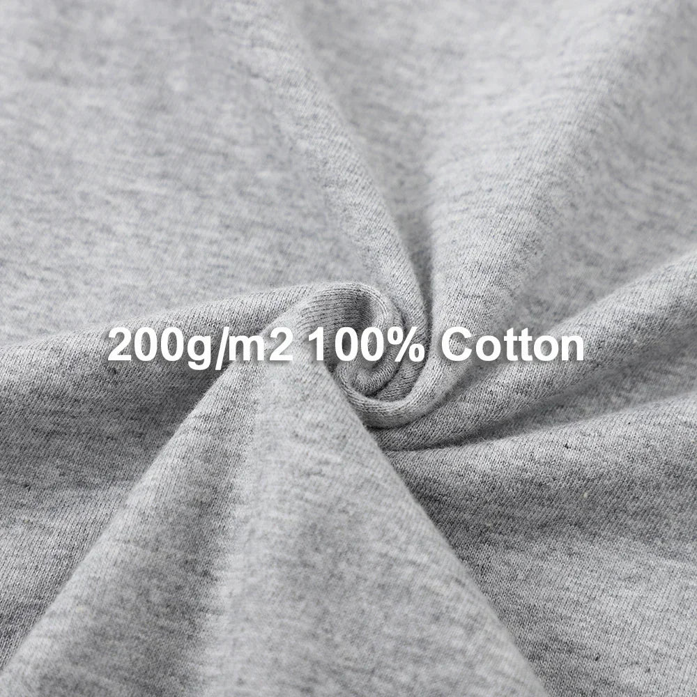 Gym Hub Printed Men's T-Shirt 100% Cotton Oversized Funny Graphic Tees for Men Summer Tops