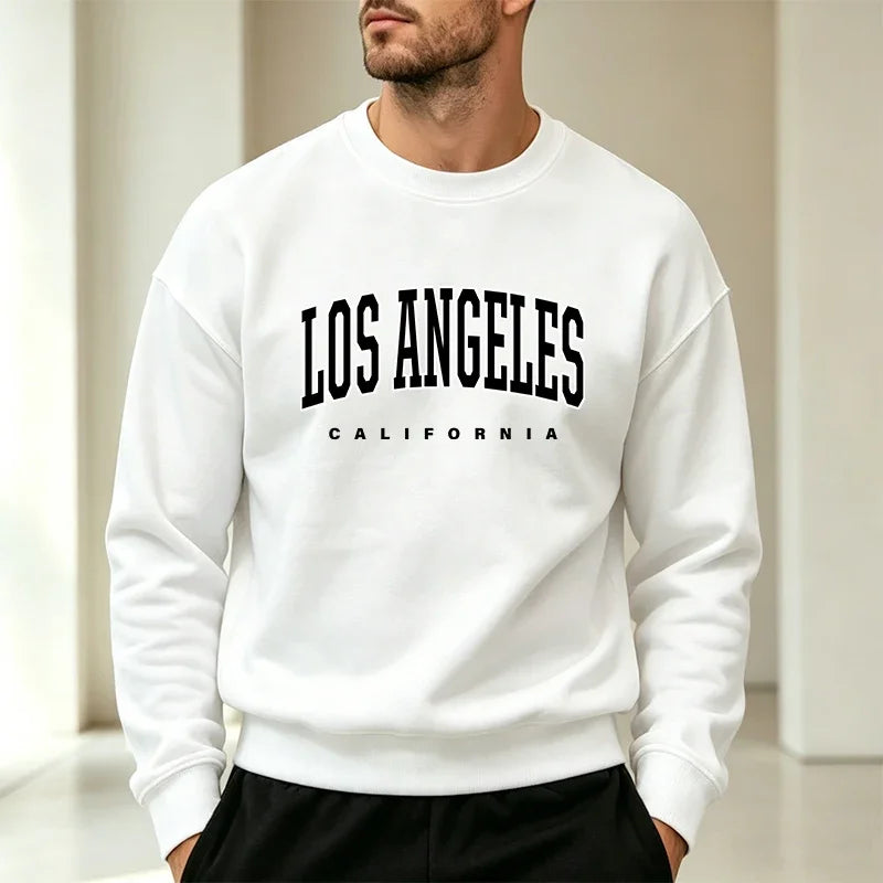 New Men's Tracksuit Casual O Neck Sweatshirt Sweatpants Set Outdoors Sports Jogging Man Clothing Single Mix and Match Tops Pants