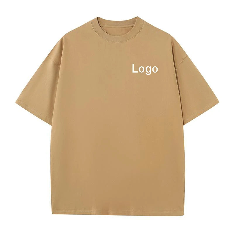 Customize Cotton Printed T-shirts Men Fashion Personality DIY Short Sleeve T Shirt Women Casual Streetwear Unisex Tee Tops S-5XL