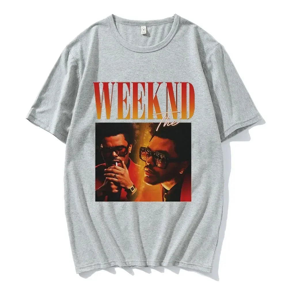 The Weeknd Print Women T Shirt Girl Graphic Printed Fashion Harajuku 2026 Hip Hop Clothes Causal Female Y2K Tops Tee