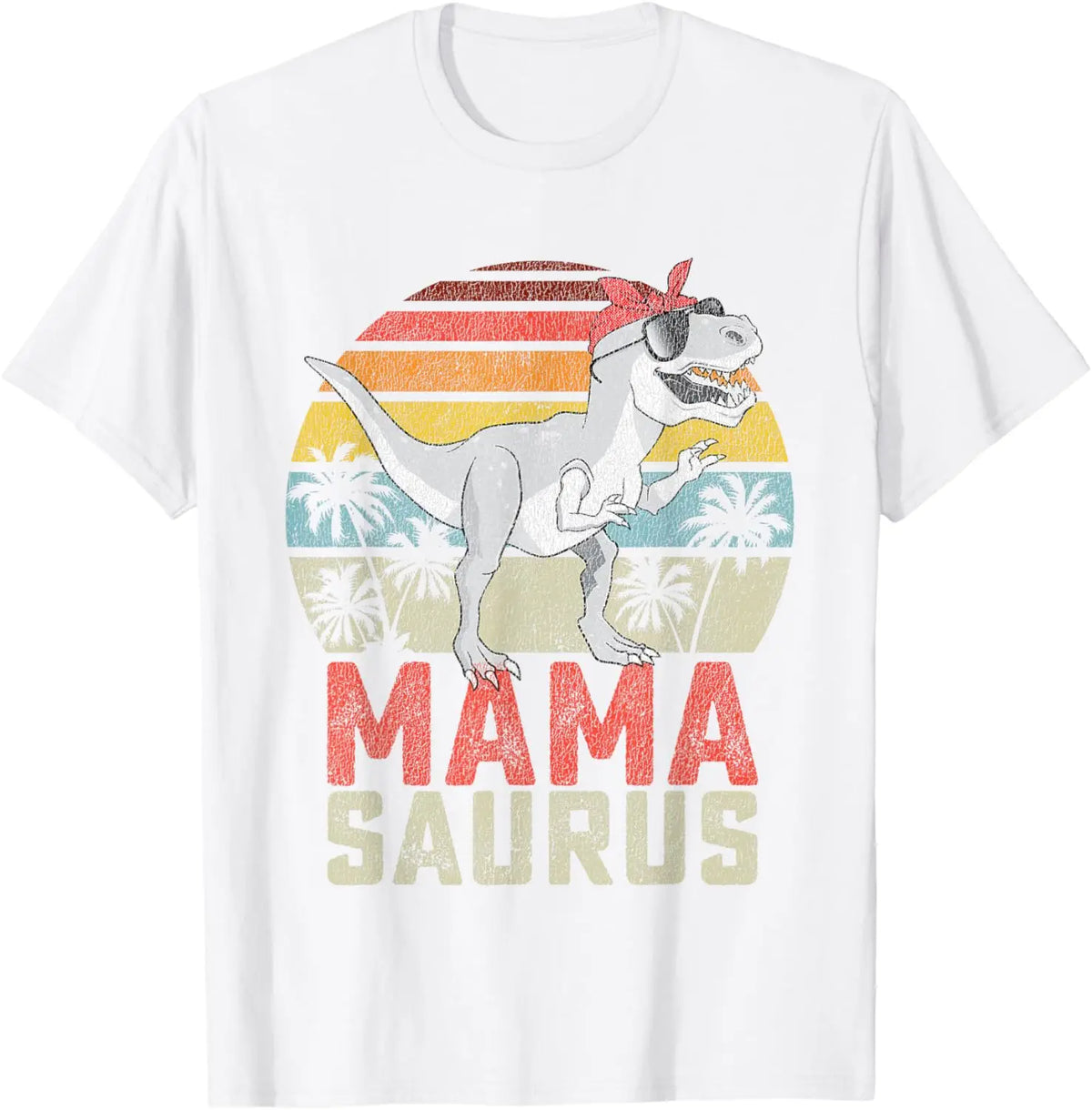 Mamasaurus T Rex Dinosaur Mama Saurus Family Matching Women T-Shirt Funny Shirt Unisex Summer Streetwear Tops Camisas
