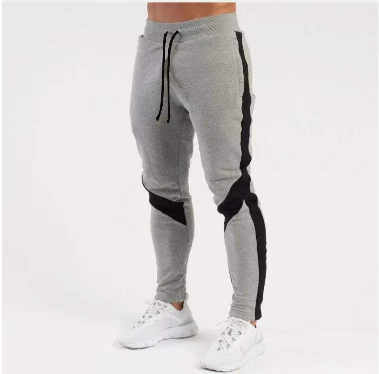 Mens Joggers Casual Pants Fitness Men Sportswear Tracksuit Bottoms Skinny Sweatpants Trousers Black Gyms Jogger Track Pants