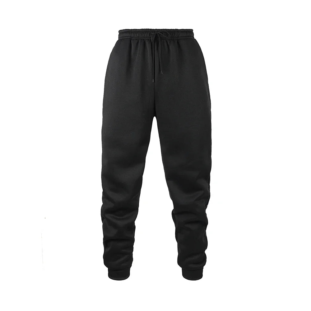Mens Gym - Ready Jogging Pants Solid Color Sweatpants Ideal for Autumn and Winter Workouts