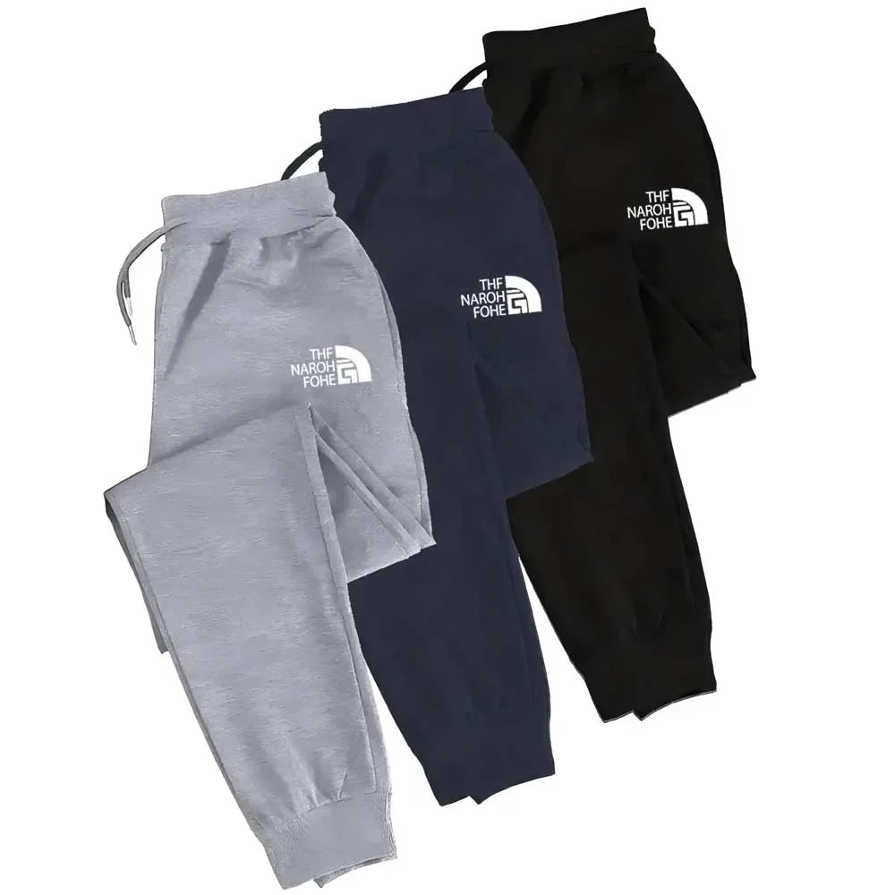 Men's Casual Pants, Autumn and Winter Sportswear, Stylish Running and Jogging Track Pants