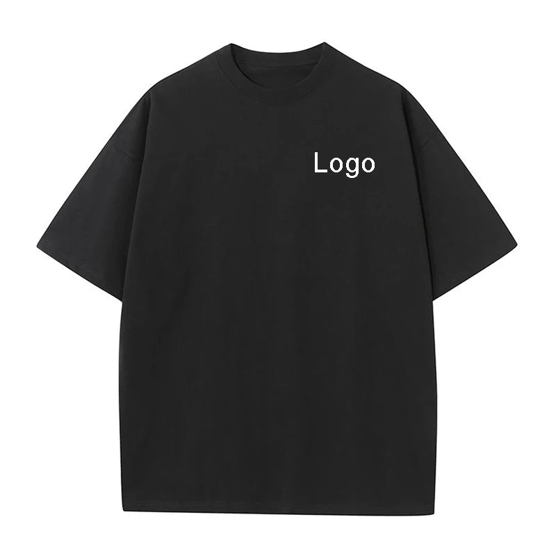 Customize Cotton Printed T-shirts Men Fashion Personality DIY Short Sleeve T Shirt Women Casual Streetwear Unisex Tee Tops S-5XL