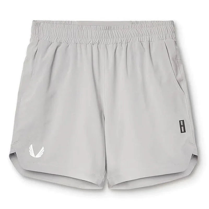 Mens Gym Training Shorts Men Sweat Sports Casual Clothing Fitness Workout Running Quick-Drying Compression Shorts Sweatpants
