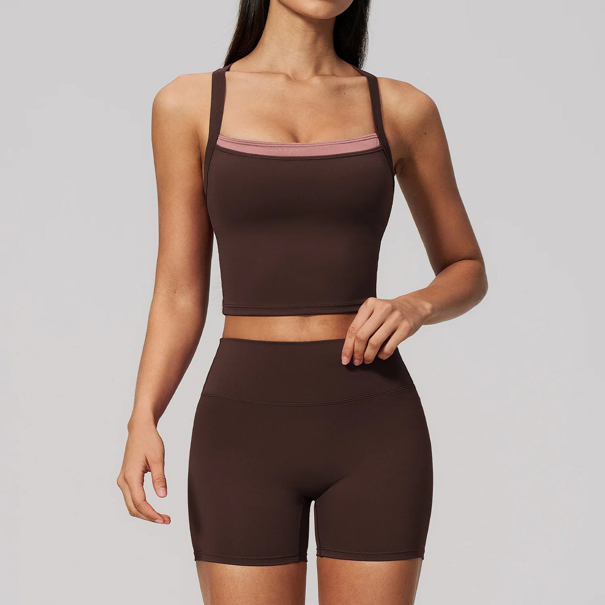 Yoga Set Women Tracksuit 2 Piece Gym Clothing Sportswear Running Tank Top Fitness Leggings Workout Outfits  Athletic Wear Suit
