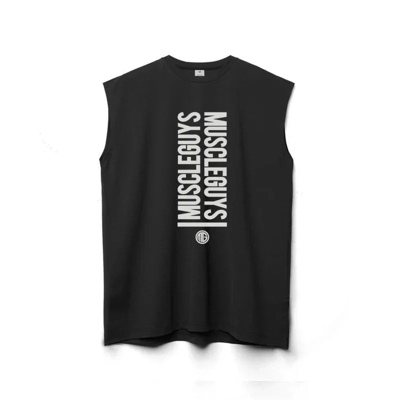 Muscleguys Mesh Gym Clothing Men Workout Tank Top Bodybuilding Vest Fitness Sleeveless Shirt Mens Sports Basketball Jerseys
