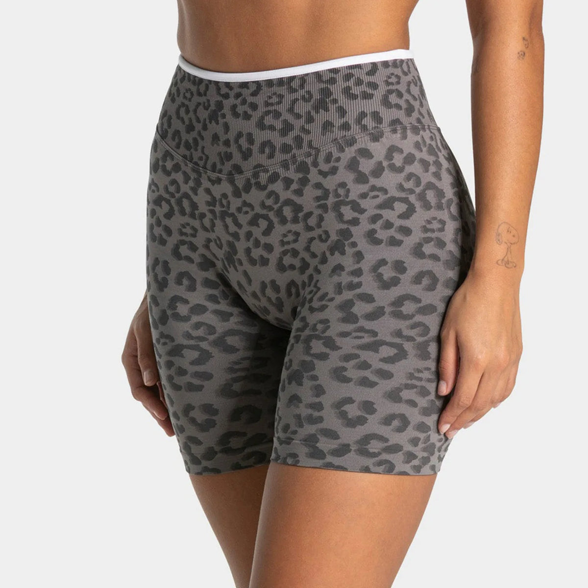 Women's Leopard Print Yoga Top & Bottoms Separate: Racerback Sports Bra, High Waisted Leggings, Shorts | Breathable Stretchy Gym