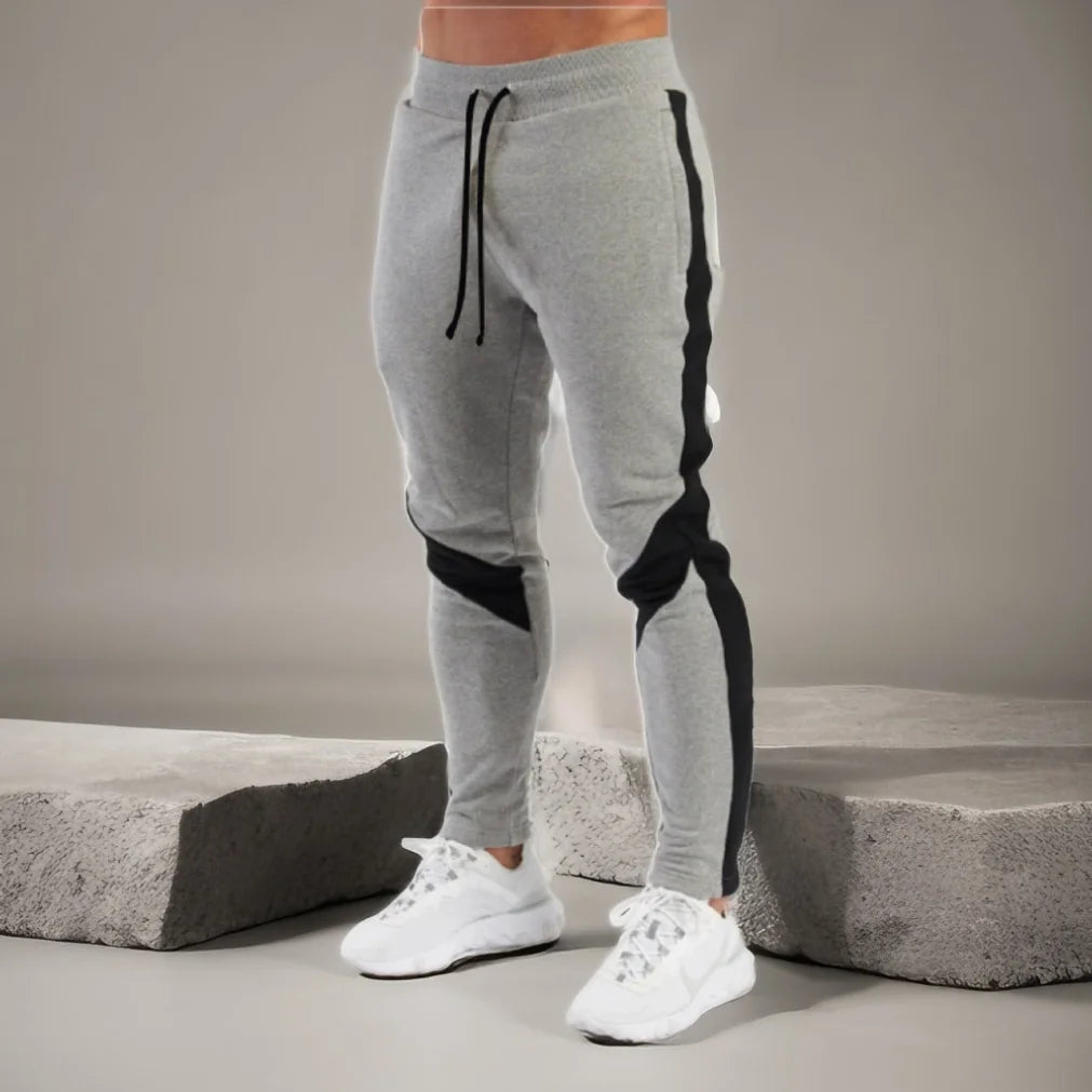 Mens Joggers Casual Pants Fitness Men Sportswear Tracksuit Bottoms Skinny Sweatpants Trousers Black Gyms Jogger Track Pants